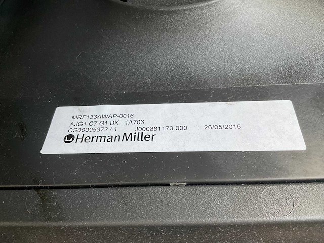 Herman miller mirra bureaustoel - afbeelding 8 van  8
