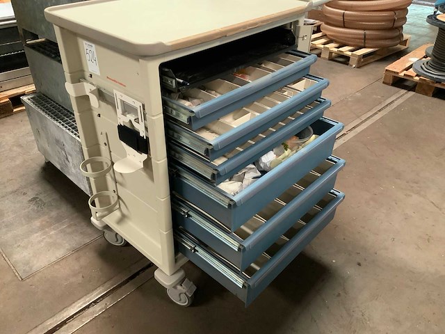 Herman miller verrijdbare opbergkar - afbeelding 4 van  4