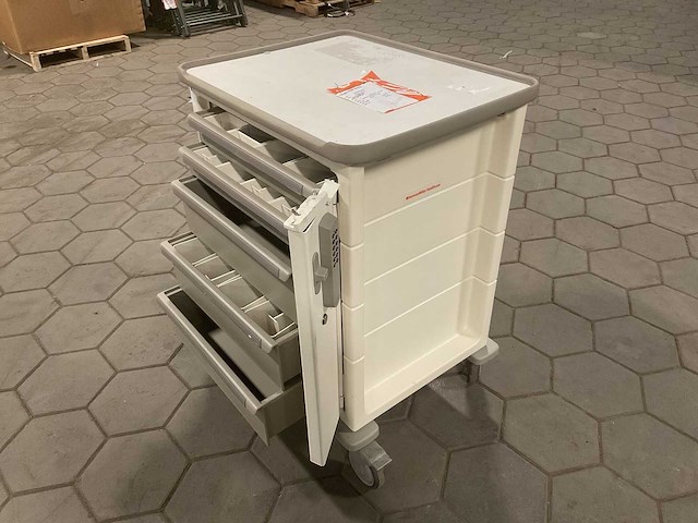 Hermanmiller healthcare hospital cart - afbeelding 6 van  7