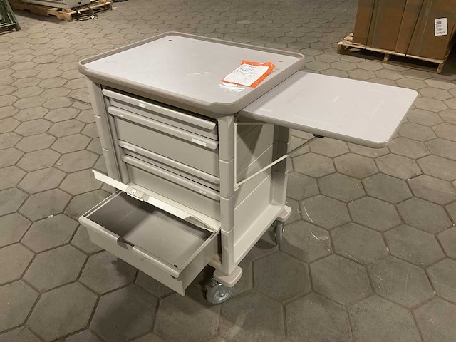 Hermanmiller milcare hospital cart - afbeelding 5 van  7