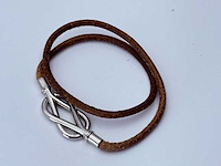 Hermès atame leren armband - afbeelding 2 van  4