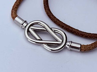 Hermès atame leren armband - afbeelding 3 van  4