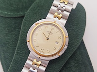 Hermès clipper goldplated two tone horloge - afbeelding 2 van  9