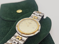 Hermès clipper goldplated two tone horloge - afbeelding 4 van  9
