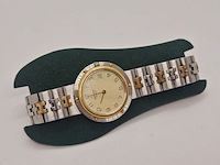 Hermès clipper goldplated two tone horloge - afbeelding 6 van  9