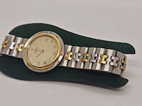 Hermès clipper goldplated two tone horloge - afbeelding 7 van  9