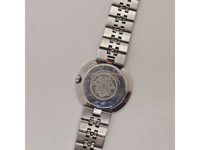 Hermès clipper goldplated two tone horloge - afbeelding 9 van  9