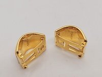 Hermes goldplated oorbellen - inc. doos - afbeelding 6 van  7