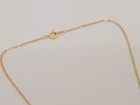 Hermes goldplated pendant op collier - afbeelding 4 van  4