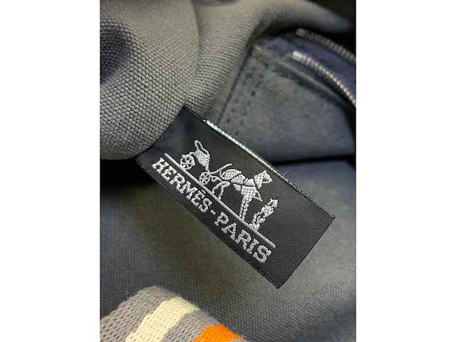 Hermès tout canvas ginza limited edition 2001 - afbeelding 11 van  18