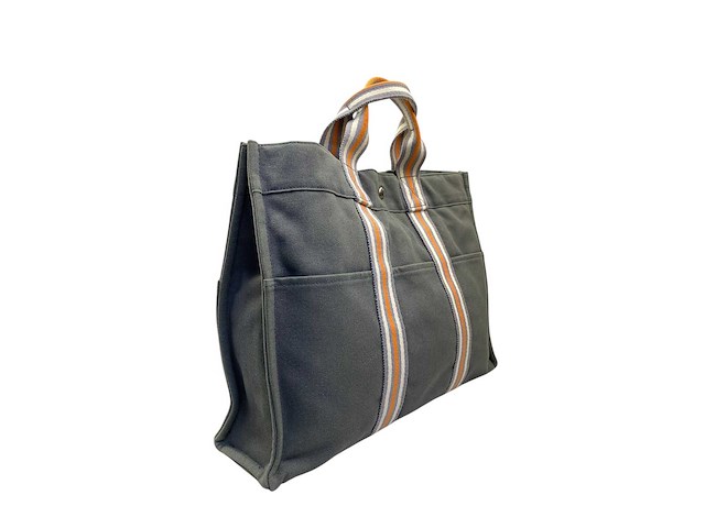 Hermès tout canvas ginza limited edition 2001 - afbeelding 13 van  18