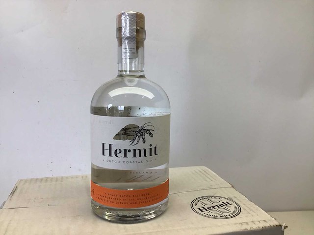 Hermit gin 6 flessen in doos - afbeelding 2 van  4