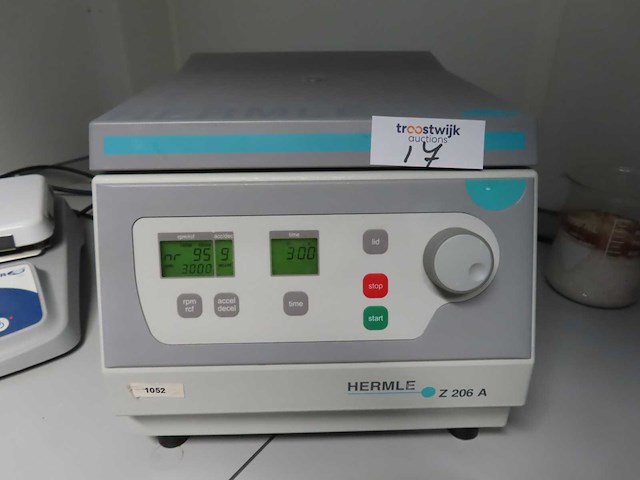 Hermle - 2015 - z 206 a - centrifuge - afbeelding 4 van  6