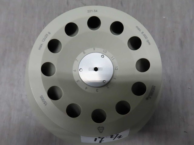 Hermle - 2015 - z 206 a - centrifuge - afbeelding 6 van  6