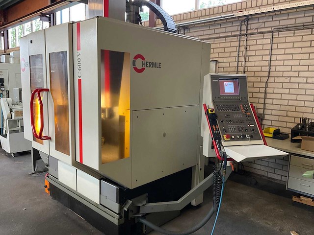 Hermle c600 v cnc universele bewerkingscentrum - afbeelding 8 van  19