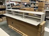 Hermosa tv meubel matte beige 240cm h33cm - afbeelding 2 van  7