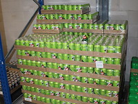 Hero cassis. 120 trays a 24 blikken 0,25l. totaal 2880 blikken. tht 7-2026. bod is inclusief 432 euro stati... - afbeelding 2 van  3