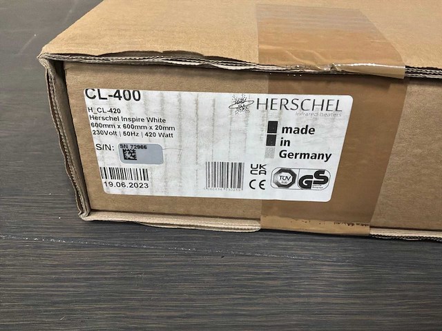 Herschel cl-400 infraroodpaneel - afbeelding 3 van  8