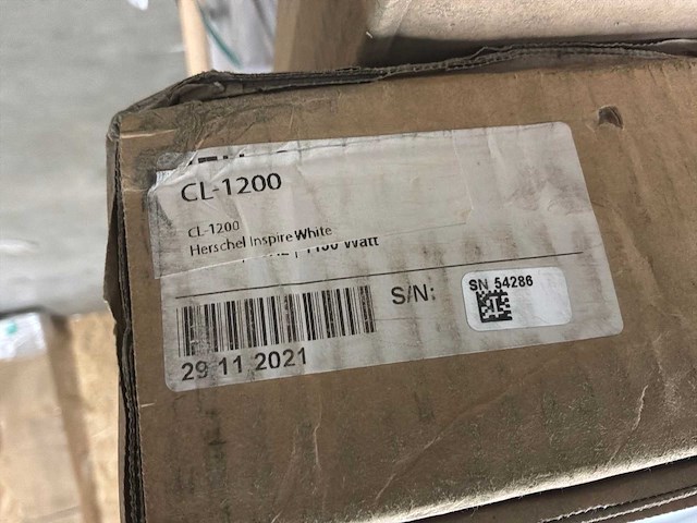 Herschel eu-cl-1200 infraroodpaneel - afbeelding 2 van  4