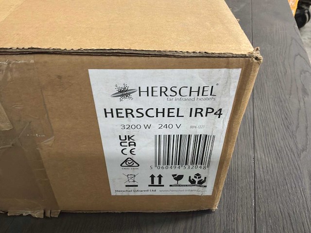 Herschel irp4 infrarood werkplaatsverwarming - afbeelding 3 van  5