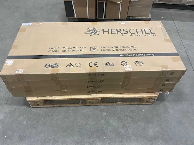 Herschel xl-hs500-trw select xl glazen handdoekverwarming ir dual heating - afbeelding 5 van  5