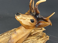 Hertenhoofd voor aan de wand - afbeelding 3 van  5