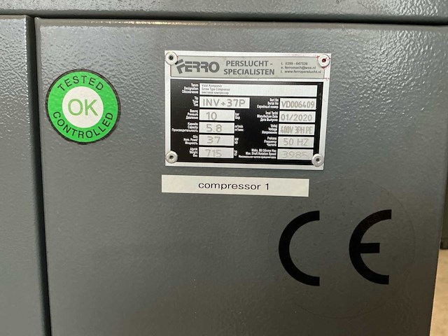 Hertz - 2020 - inv + 37p - schroefcompressor - afbeelding 12 van  19