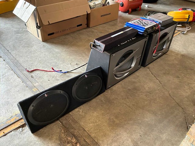 Hertz dbx 250 subwoofer (2x) - afbeelding 1 van  11