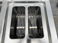 Herzog langen - frituur + gas fornuis + bakplaat + oven - keuken - afbeelding 8 van  9