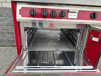 Herzog langen - frituur + gas fornuis + bakplaat + oven - keuken - afbeelding 1 van  3