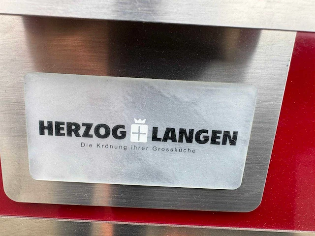 Herzog langen - frituur + gas fornuis + bakplaat + oven - keuken - afbeelding 9 van  9