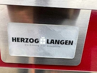 Herzog langen - frituur + gas fornuis + bakplaat + oven - keuken - afbeelding 9 van  9