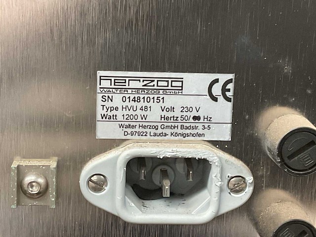 Herzoo hvu 481 low temp viscometer - afbeelding 6 van  7