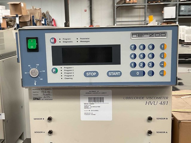 Herzoo hvu 481 low temp viscometer - afbeelding 4 van  8