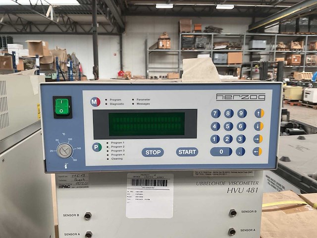 Herzoo hvu 481 low temp viscometer - afbeelding 2 van  8