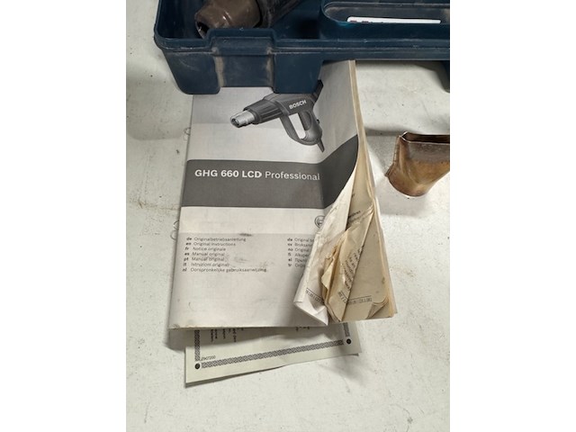 Hete lucht pistool bosch, ghg 660 lcd - afbeelding 4 van  4