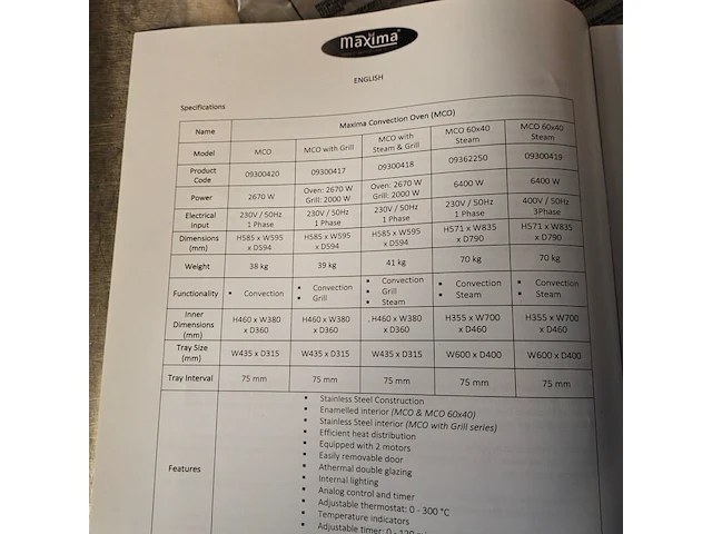 Hetelucht oven, maxima - afbeelding 4 van  4