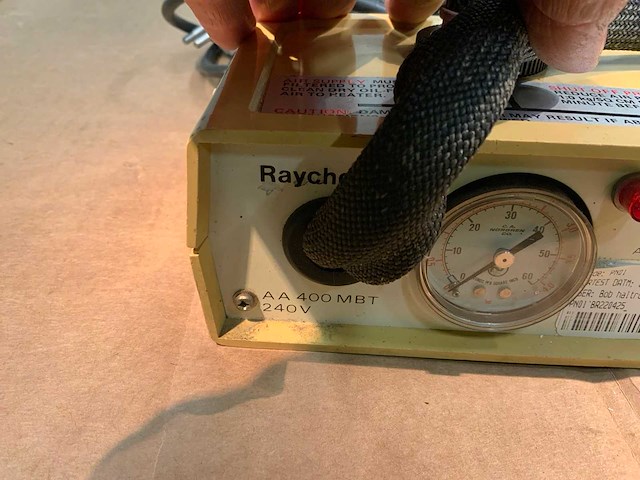 Hetelucht pistool raychem aa400mbt 240v - afbeelding 3 van  9