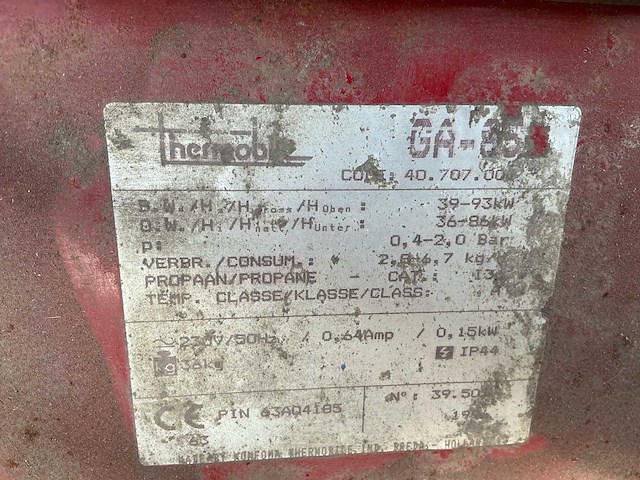 Heteluchtkanon (2x) - afbeelding 3 van  10