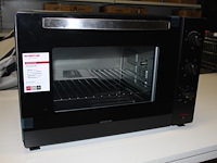 Heteluchtoven inventum ov607b. 60 liter inhoud. tot 230 graden. zes ovenprogramma's. 2000 watt. 120 minuten...