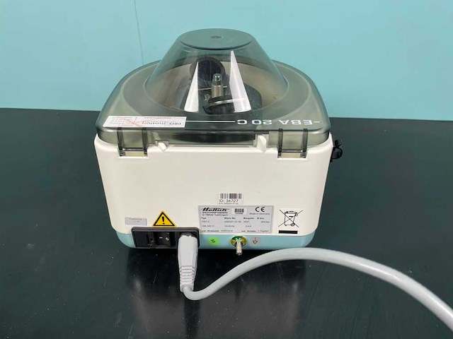 Hettich - 2002-c - centrifuge - 2007 - afbeelding 5 van  7