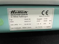 Hettich - universal 32 - centrifuge - 2000 - afbeelding 3 van  7