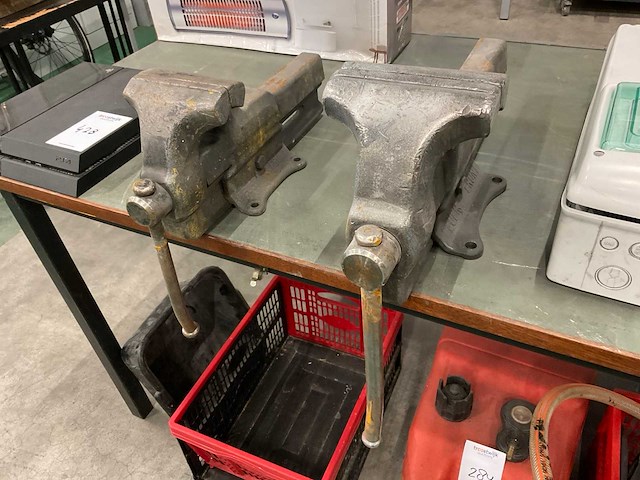 Heuer bankschroef (2x) - afbeelding 1 van  4