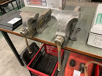 Heuer bankschroef (2x) - afbeelding 1 van  4