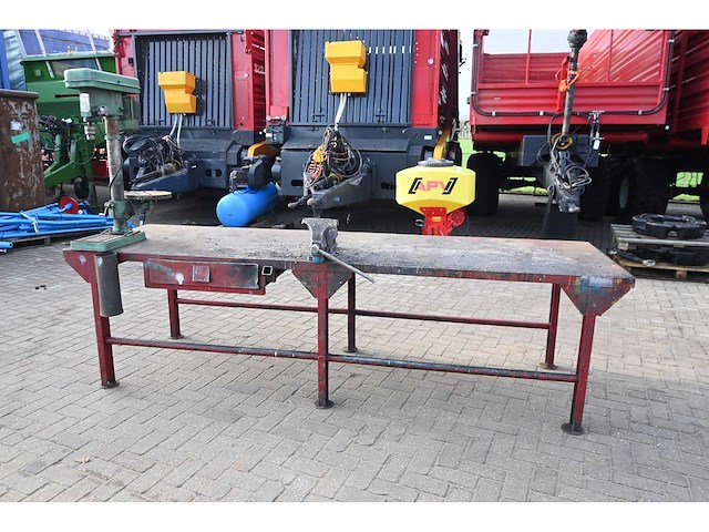 Heuer front - stalen werkbank - afbeelding 2 van  7