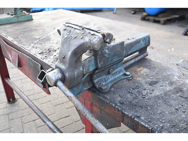 Heuer front - stalen werkbank - afbeelding 4 van  7
