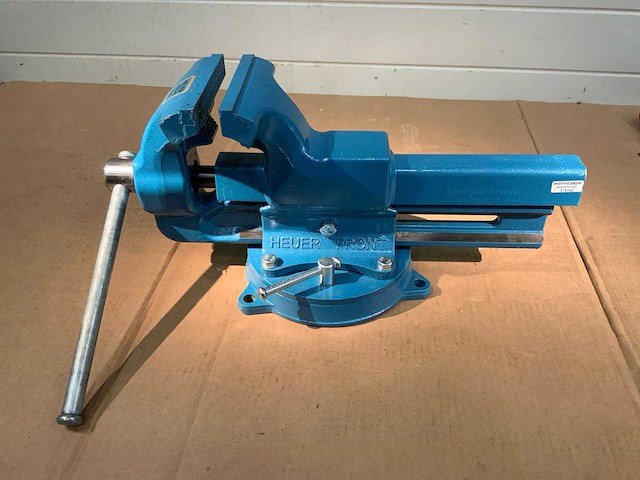 Heuerfront 160 bankschroef op draaiplateau - afbeelding 1 van  8