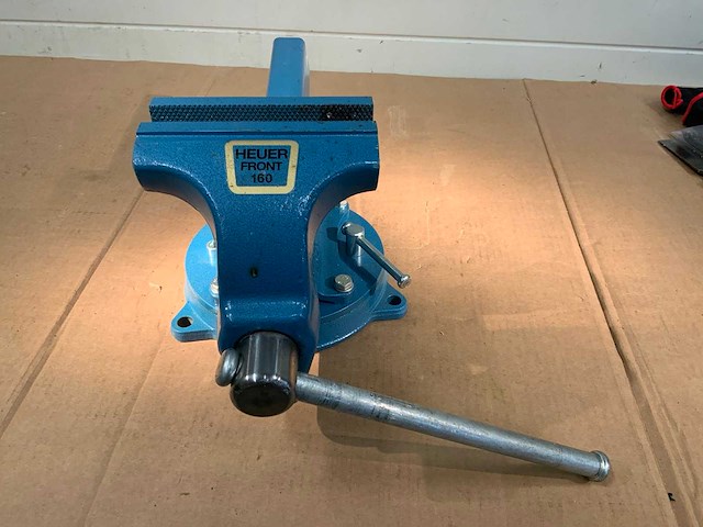Heuerfront 160 bankschroef op draaiplateau - afbeelding 2 van  8