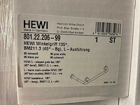 Hewi 135gr. links 801.22.206-99 hoeksteun - afbeelding 4 van  4