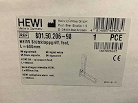 Hewi 600mm 801.50.206-98 opklapbare steun (2x) - afbeelding 4 van  4